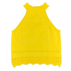 Yellow Sleeveless Women's Top